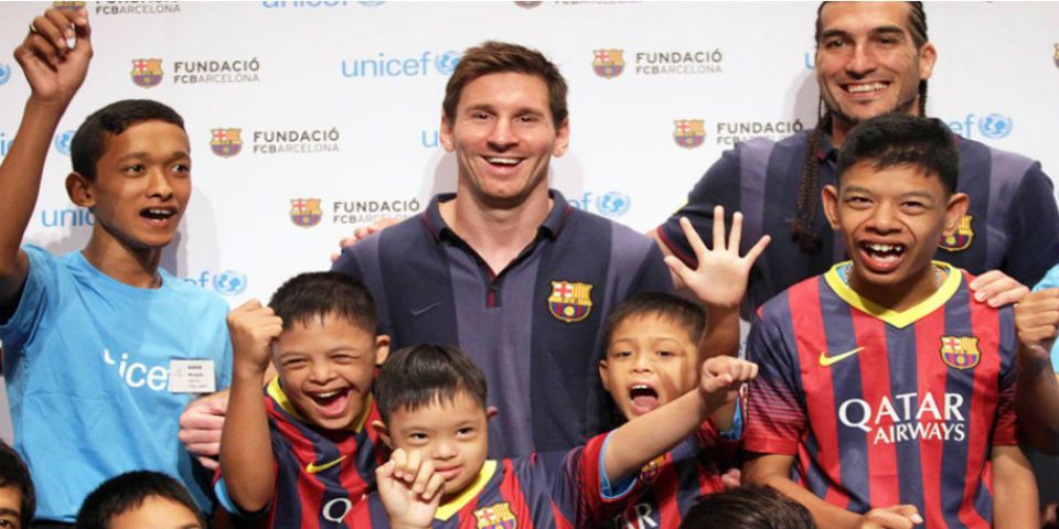 Messi se solidariza con hospital de Bosnia
