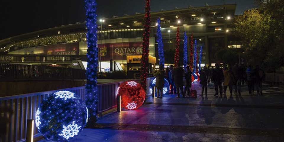 Llega la Navidad al Camp Nou