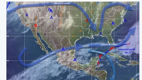 Continuarán las lluvias y frío en el país