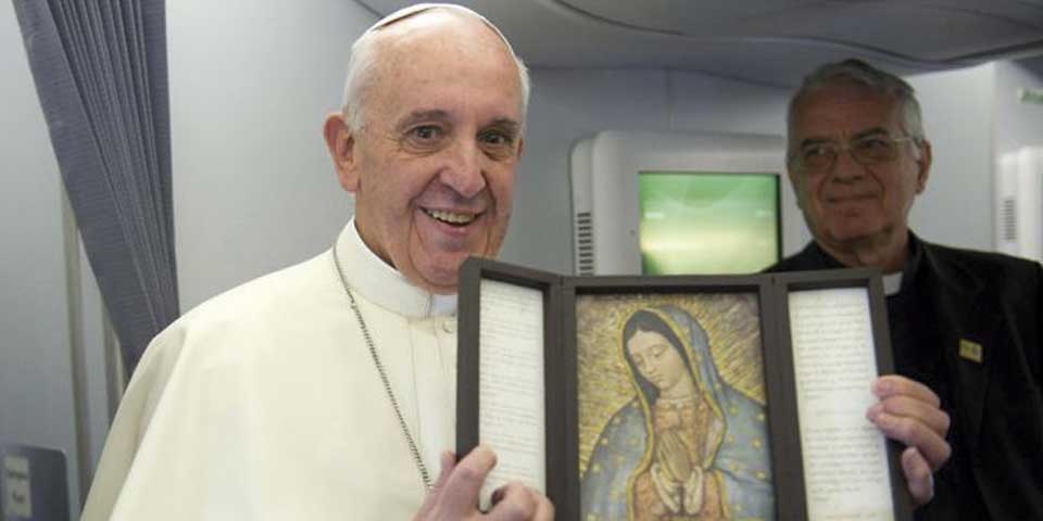 El Papa Francisco ya está ‘gustando su encuentro’ con la Virgen de Guadalupe