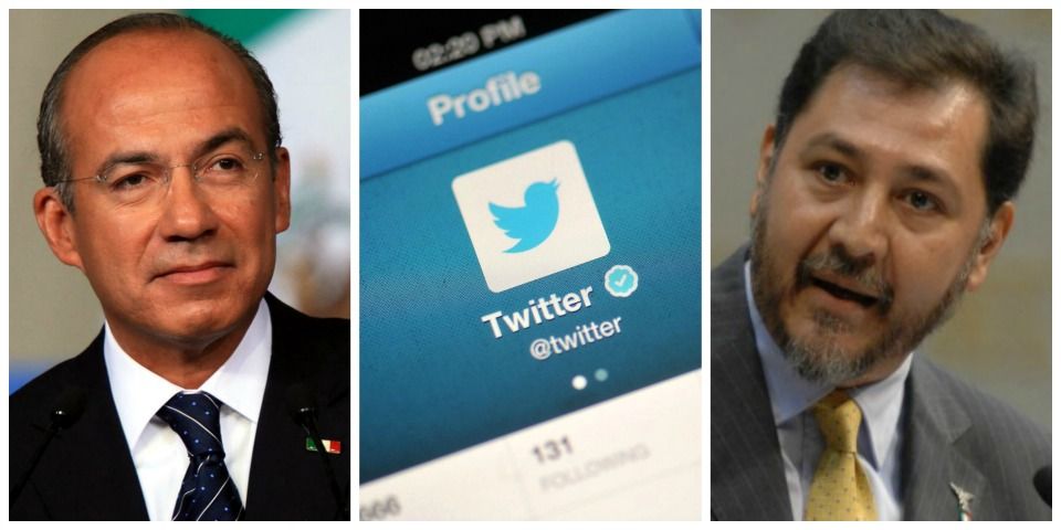 Calderón vs Fernández Noroña en Twitter
