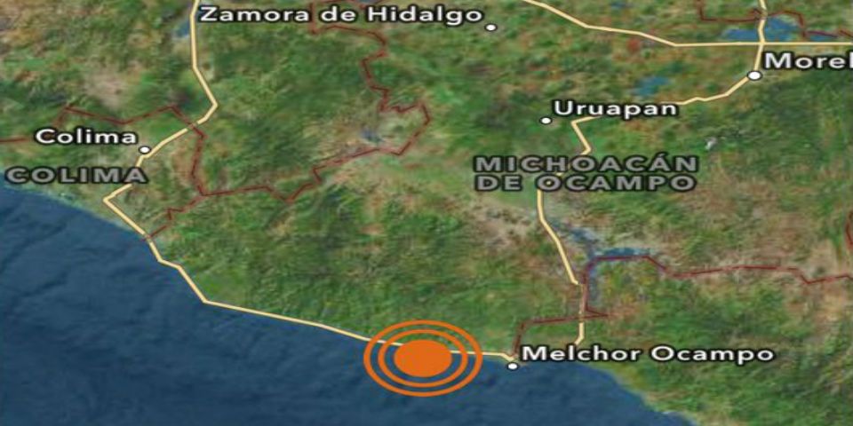 Dos sismos sacuden Michoacán