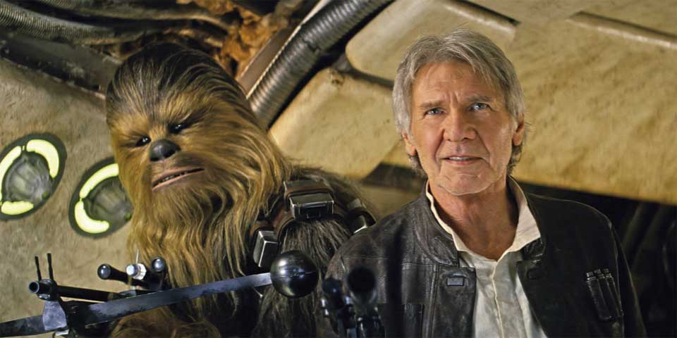 El desorbitante salario de Harrison Ford en ‘Star Wars: The Force Awakens’