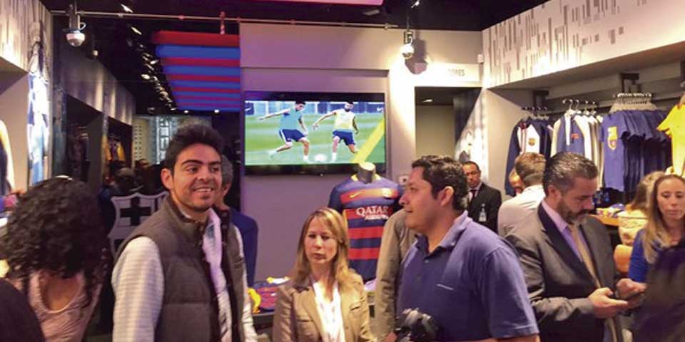 Barcelona abre su primera tienda en México