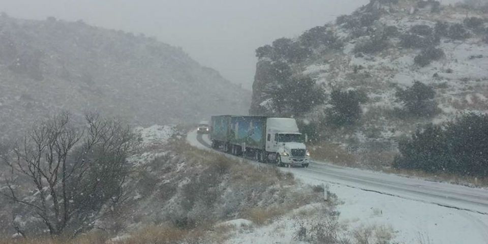 Emergencia en 63 municipios de Sonora por nevadas