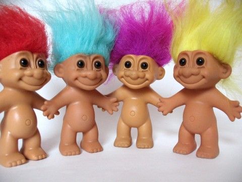 Quince juguetes clásicos de los noventa - trolls