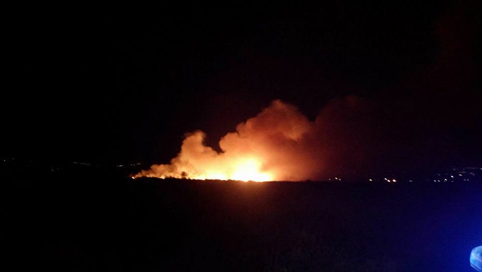 Reportan incendio en Cuemanco