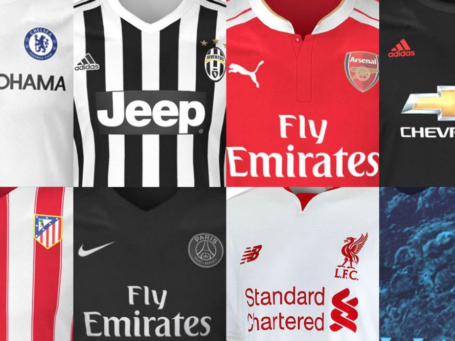 Las 10 playeras de futbolistas más vendidas del mundo