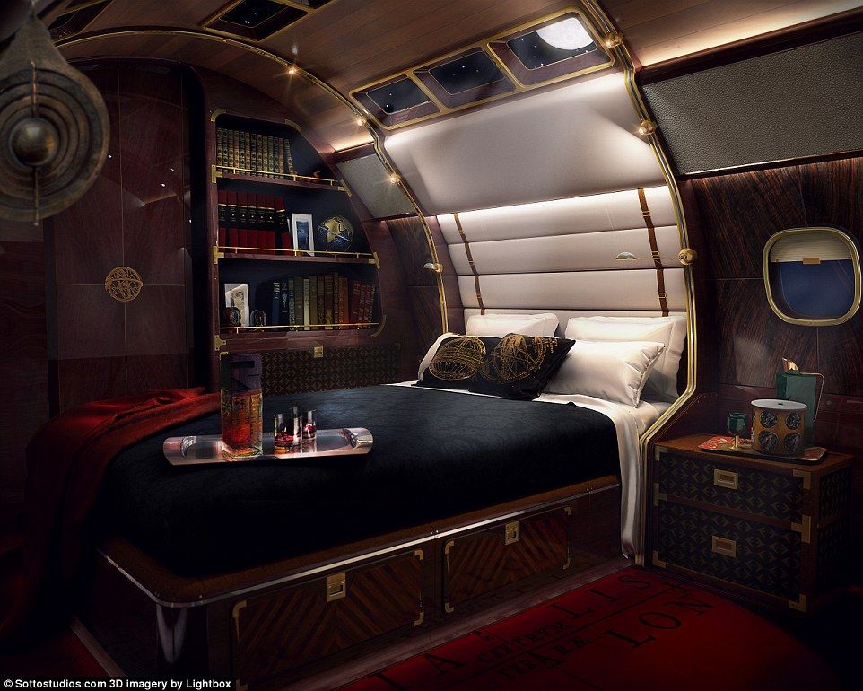 El yate de lujo hecho avión - Aeronave3