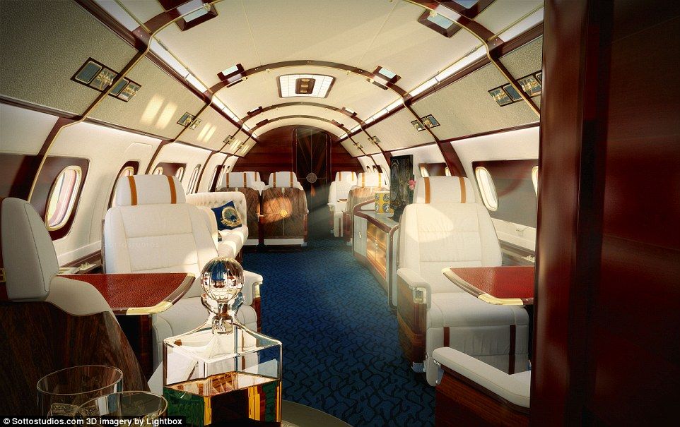 El yate de lujo hecho avión - Aeronave4