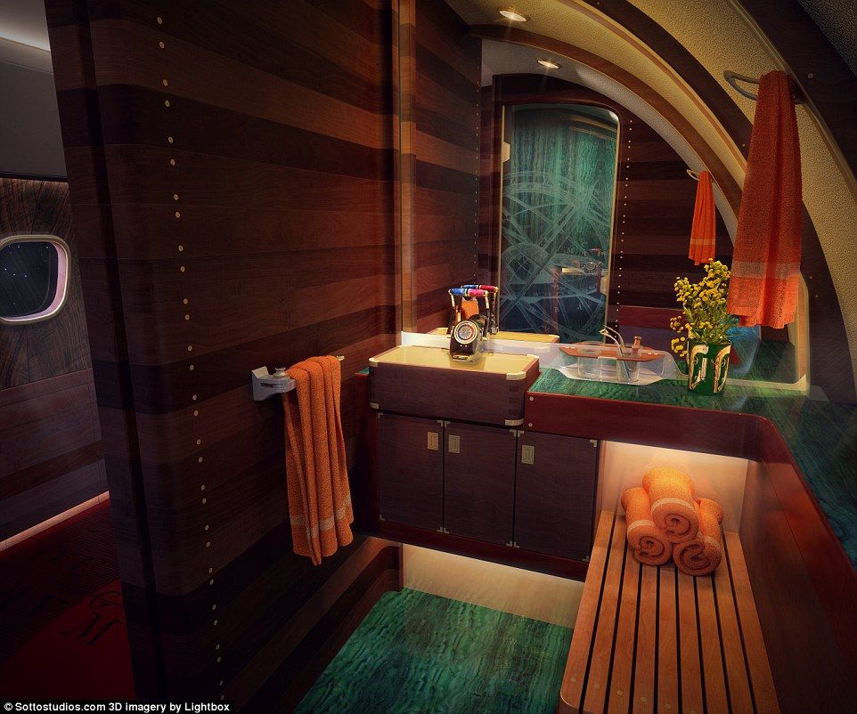 El yate de lujo hecho avión - Aeronave7