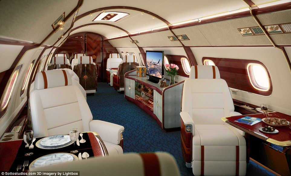 El yate de lujo hecho avión - Aeronave9