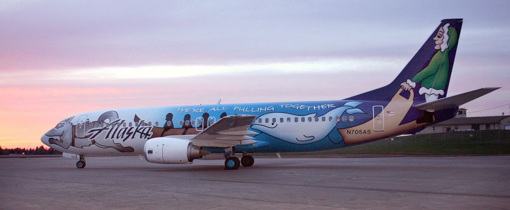Las aerolíneas más puntuales del mundo - Alaska-Airlines-1024x422
