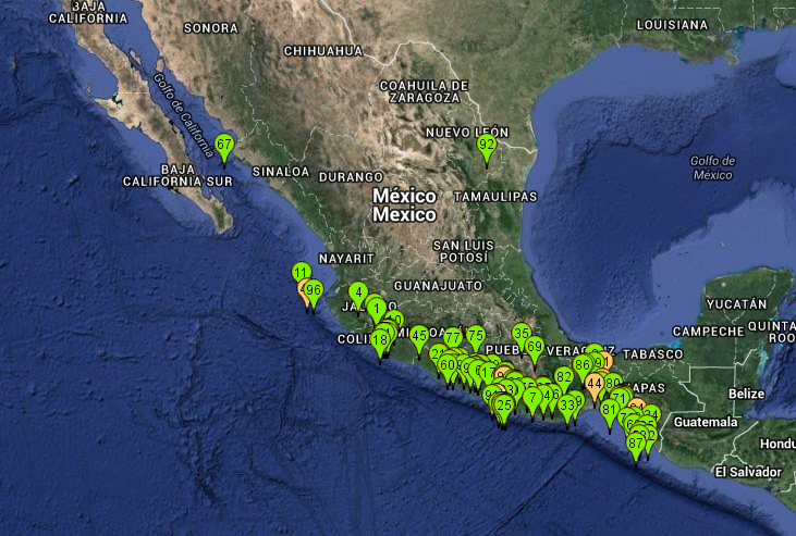SSN registra 18 sismos en 24 horas