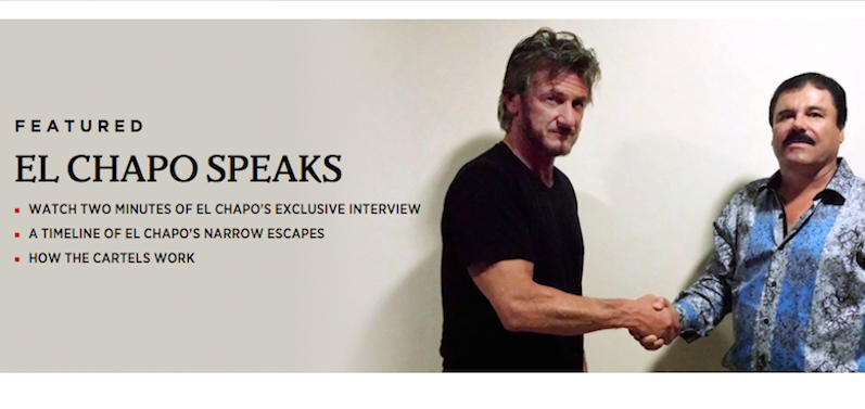 Las frases destacadas de la entrevista de Sean Penn al Chapo