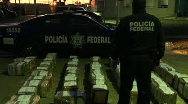 PF asegura 700 kg de droga sintética en Mexicali