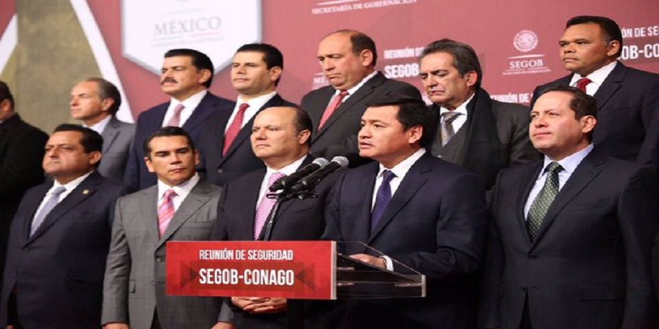 Acuerda CONAGO elevar Policía Estatal Única a rango constitucional