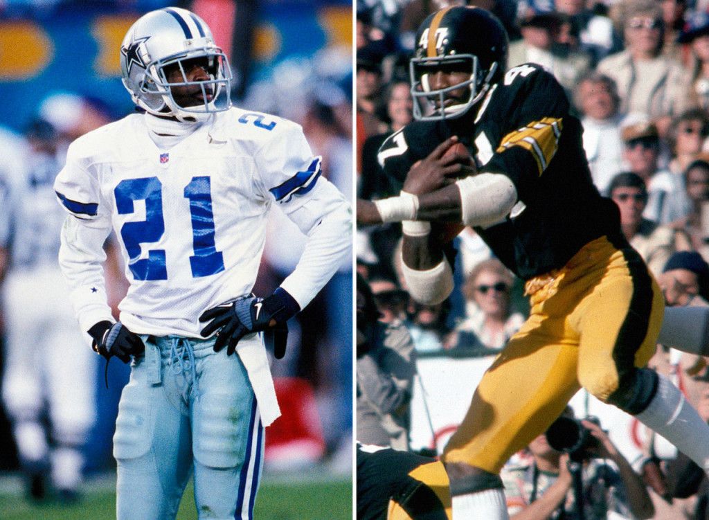 NFL presenta equipo ideal para conmemorar el Super Bowl 50 - Deion-Sanders-y-Mel-Blount-1024x751