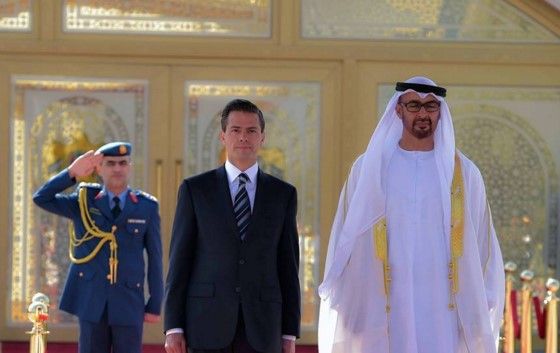 EPN se reúne con príncipe en restaurante de comida japonesa