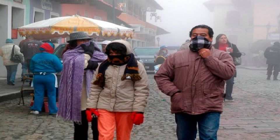 Frente frío 39 generará bajas temperaturas en gran parte del país - Frío