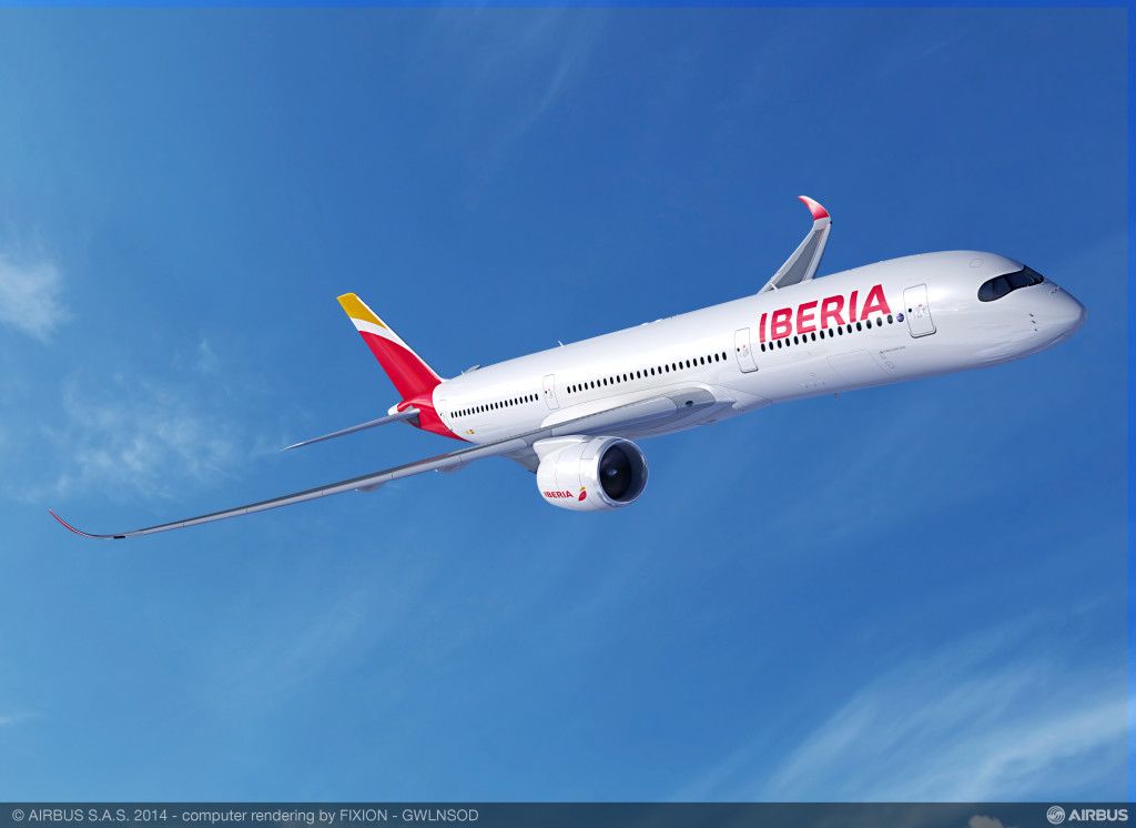 Las aerolíneas más puntuales del mundo - Iberia-1024x746
