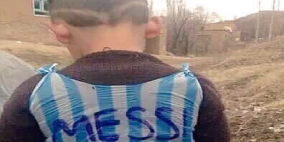 Niño afgano podría conocer a Messi Niño afgano podría conocer a Messi