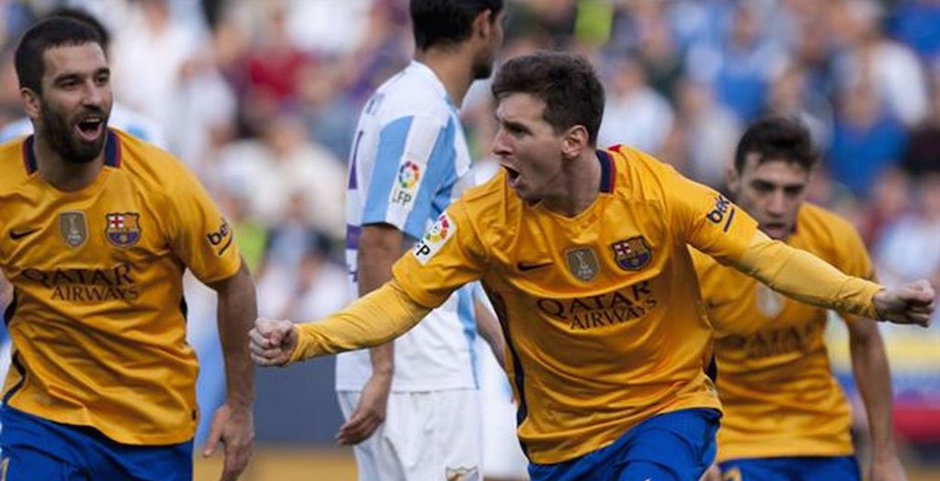 Barcelona se impone al Malaga y sigue como líder en La Liga