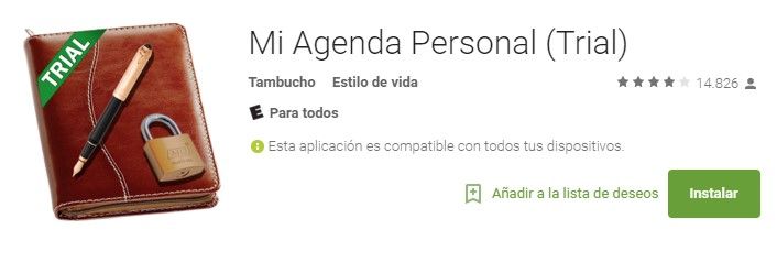 Cinco aplicaciones para organizar sus eventos del año - Mi-agenda-personal