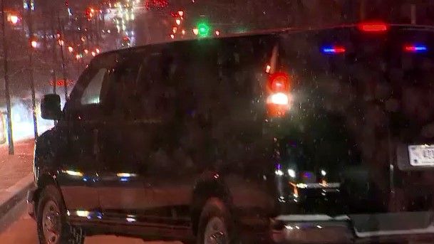 Nieve afecta regreso de Barack Obama a la Casa Blanca - Obama-Washington-nieve-ABC