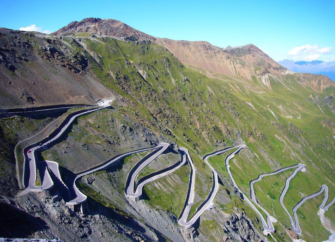 Las carreteras más aterradoras del mundo - Paso-Stelvio