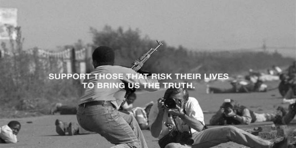 Video de Reporteros Sin Fronteras sobre la labor de fotoperiodistas de guerra