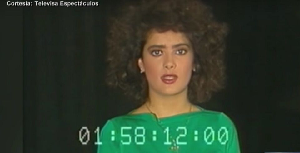 Video: así fue la primera audición de Salma Hayek