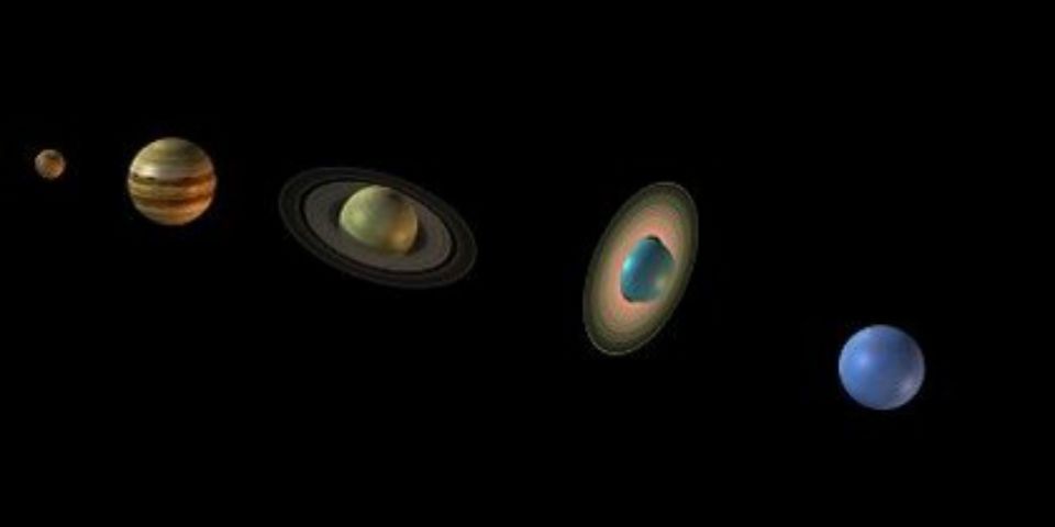 Hallan el sistema planetario más grande del universo