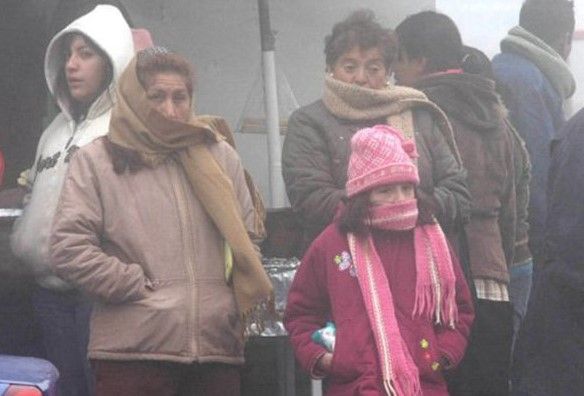 Pronostican temperaturas bajo cero en 18 estados del país