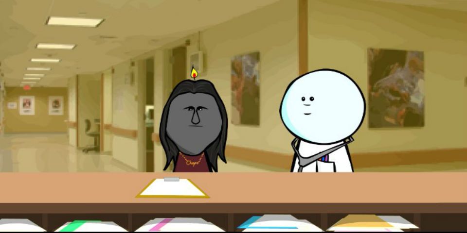 Unidad de quemados. Kate del Castillo