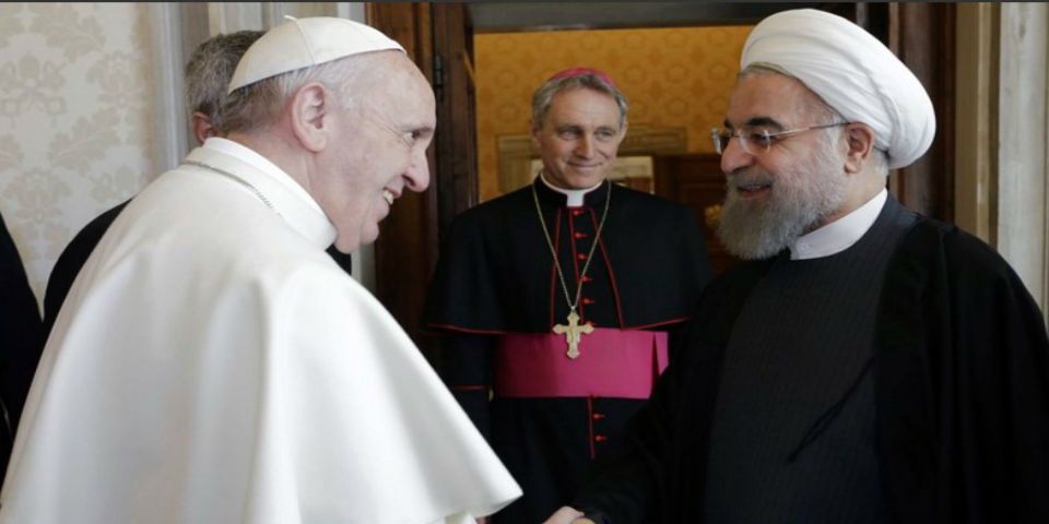 Francisco aborda con presidente iraní acuerdo nuclear y lucha al terrorismo