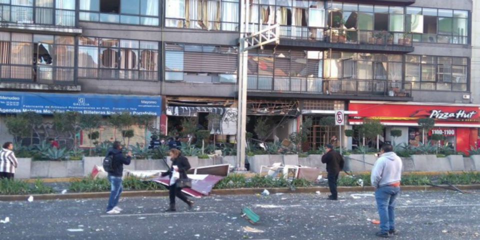 Explosión en la colonia Del Valle deja siete lesionados