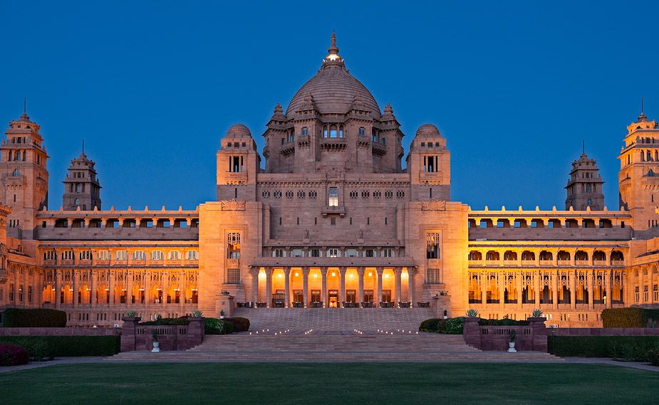 Los mejores hoteles de México, EE.UU. y el mundo - Umaid-Bhawan-Palace-Jodhpur