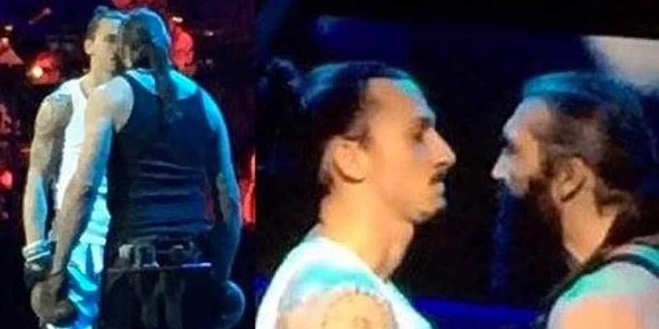 Video: Zlatan ‘noquea’ a exjugador de rugby