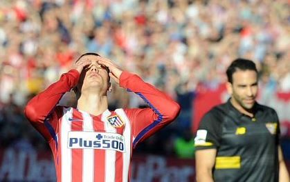 Atlético de Madrid pierde el liderato Atlético de Madrid pierde el liderato