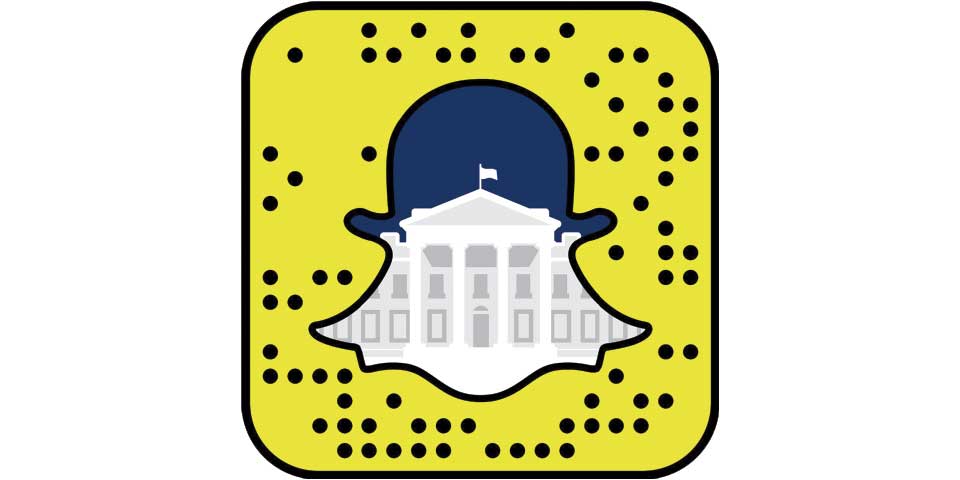 La Casa Blanca ya está en Snapchat