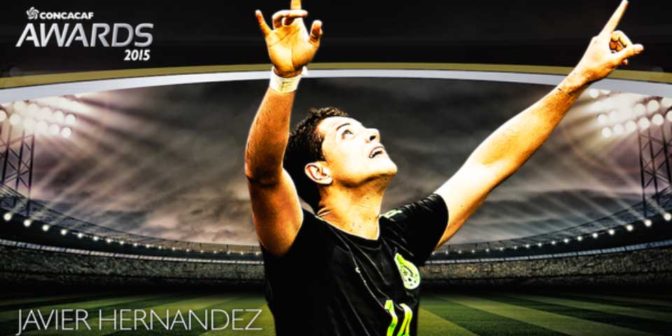 Chicharito fue el mejor jugador de CONCACAF en 2015