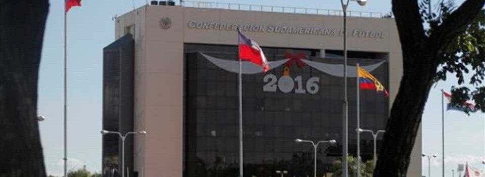 Sede de CONMEBOL. Foto de AP