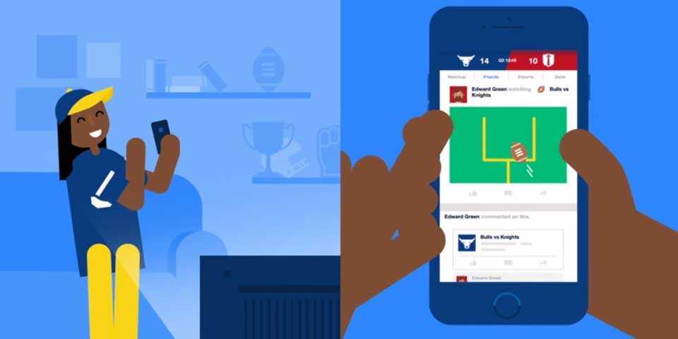 Facebook lanza plataforma de deportes