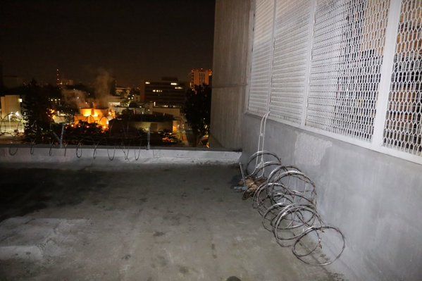 Así fue la fuga en una cárcel de máxima seguridad en California - fuga-california-techo