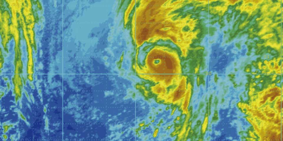 Se forma inusual huracán en el océano Atlántico