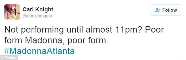 Madonna tarda tres horas en salir al escenario en Atlanta - madonna-3