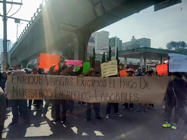 Marcha en Interlomas provoca caos vial - marcha-interlomas-1