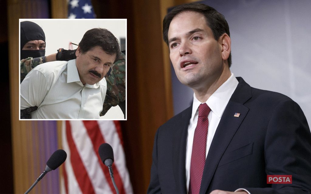 “Exasperantes” declaraciones sobre imperio de drogas del Chapo: EE.UU. - marco-rubio-posta-1024x640