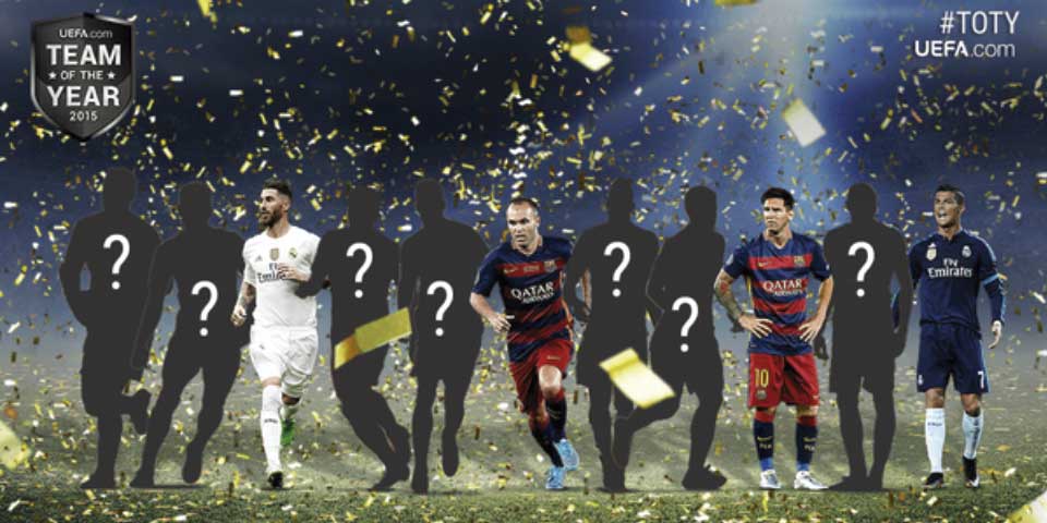 Barcelona domina en el once ideal de la UEFA